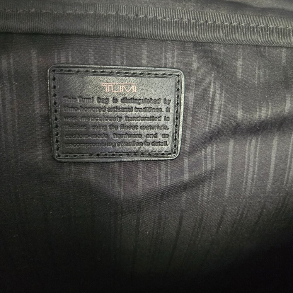 TUMI 26103DH Alpha Rolling Laptop Bag under seat carry-on luggage topper - Picture 6 of 11